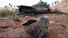 سقوط شظايا صواريخ في بيت جالا غرب بيت لحم