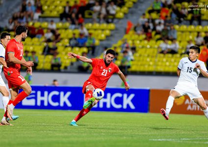 المنتخب الوطني يتعادل للمرة الثانية مع قرغيزستان