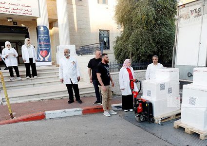 وزارة الصحة الفلسطينية: إرسال 2000 وحدة دم إلى غزة ضمن حملة "دمنا واحد"