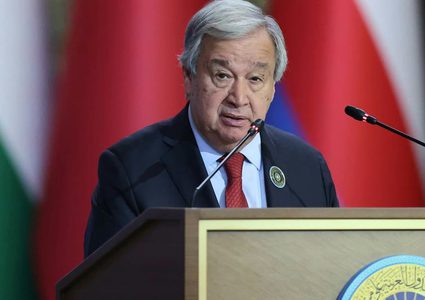 غوتيريش يدعو لوقف الهجمات وإعادة فتح معابر غزة فوراً