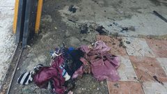 آثار هجوم المستوطنين على ممتلكات ومنازل المواطنين في قرية جيت شرق قلقيلية.