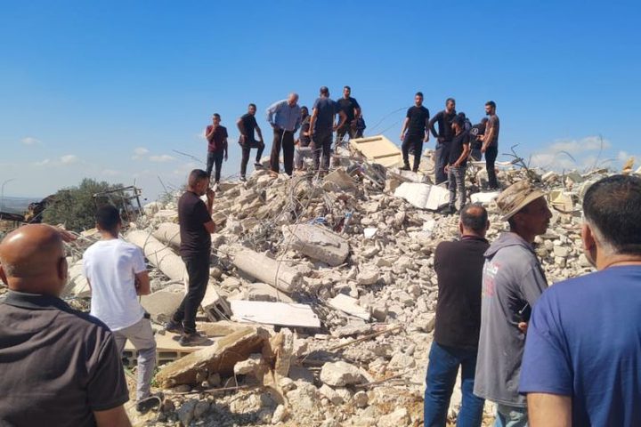 الخارجية تدين هدم المنازل والترحيل القسري في خور الضبعة ببرطعة جنوب غرب جنين