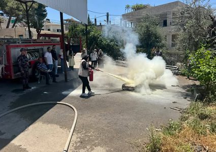الدفاع المدني يختتم دورة تدريبية لموظفي مجالس ريف غرب بيت لحم