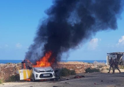 شهيد إثر غارة إسرائيلية استهدفت سيارة جنوبي لبنان