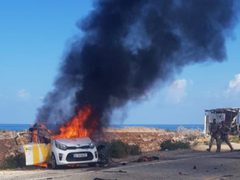 شهيد إثر غارة إسرائيلية استهدفت سيارة جنوبي لبنان