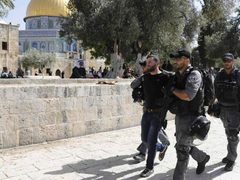 الاحتلال يعتقل أحد حراس المسجد الأقصى