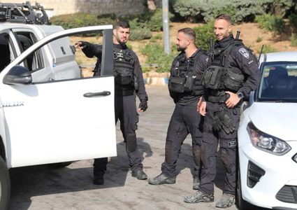 الشرطة الاسرائيلية تطلق النار على فلسطيني في رام الله