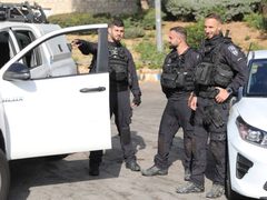 الشرطة الاسرائيلية تطلق النار على فلسطيني في رام الله