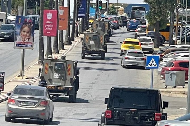 الاحتلال يقتحم مدينة رام الله