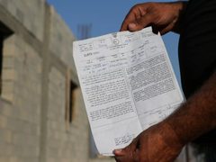 الاحتلال يخطر بهدم 9 منازل مأهولة في الشيوخ شمال شرق الخليل