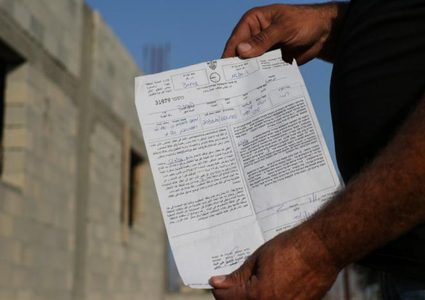الاحتلال يخطر بهدم 9 منازل مأهولة في الشيوخ شمال شرق الخليل