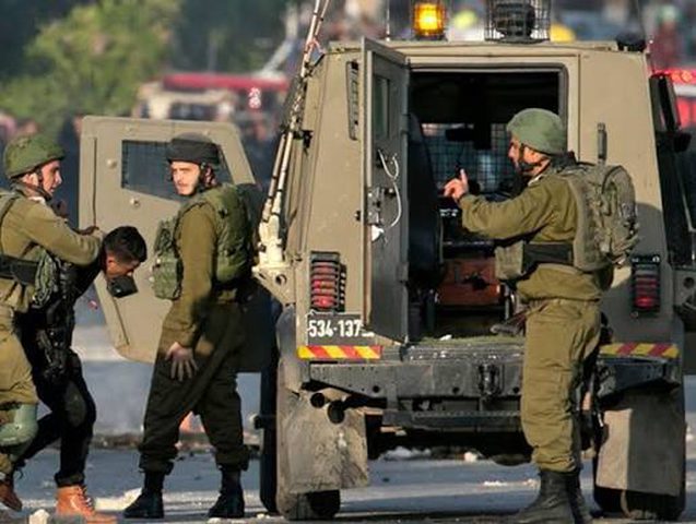 اعتقالات خلال اقتحام قوات الاحتلال لمناطق متفرقة بالضفة