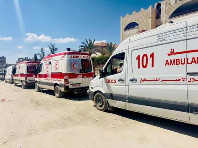 الهلال الأحمر الفلسطيني: مغادرة 83 مريضا ومرافقا عبر معبر رفح