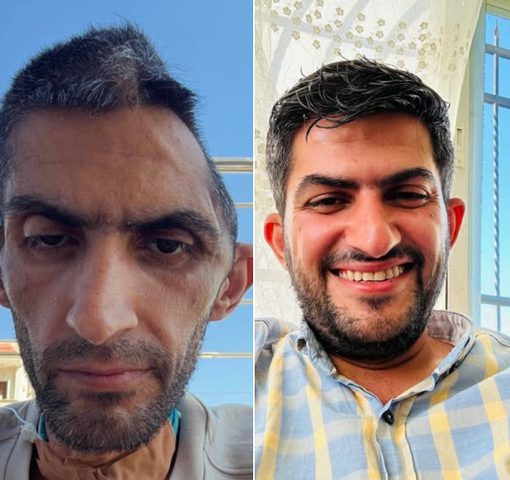 نادي الأسير: صورة الصحفي مجاهد بني مفلح تختزل حقيقة السجن الإبادي الإسرائيلي