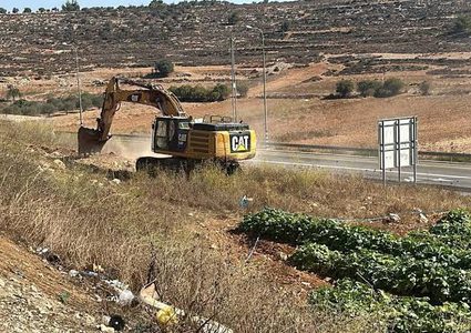 الاحتلال يستولي على 464 دونماً من أراضي سنجل شمال رام الله