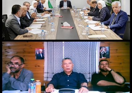 اللجنة المركزية لحركة "فتح" تعقد اجتماعاً لبحث الوضع السياسي والداخلي