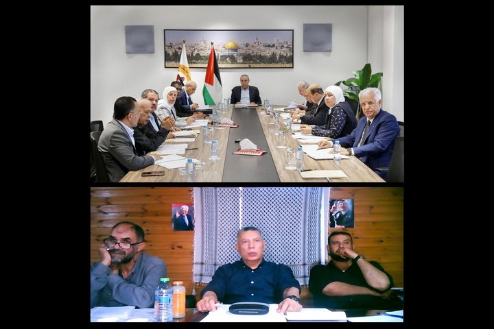 اللجنة المركزية لحركة "فتح" تعقد اجتماعاً لبحث الوضع السياسي والداخلي