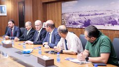 رئيس سلطة الأراضي والوفد المرافق له يزور جامعة النجاح لتعزيز التعاون المشترك