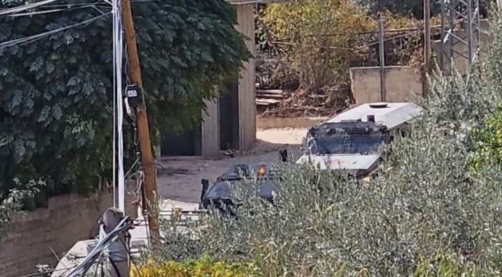 الاحتلال يقتحم كفر قليل جنوب نابلس