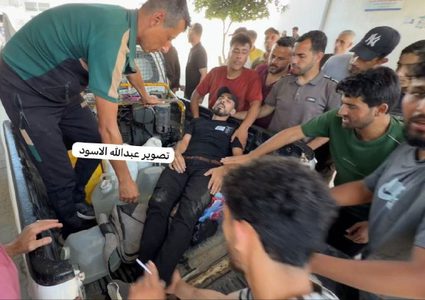 #عاجل | أكثر من 12 جريحًا جراء قصف الاحتلال قرب مفترق ضبيط بمدينة غزة.