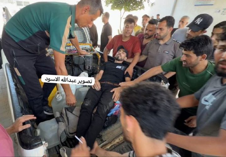 #عاجل | أكثر من 12 جريحًا جراء قصف الاحتلال قرب مفترق ضبيط بمدينة غزة.
