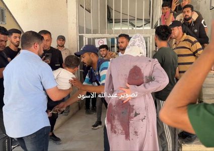 #عاجل | أكثر من 12 جريحًا جراء قصف الاحتلال قرب مفترق ضبيط بمدينة غزة.