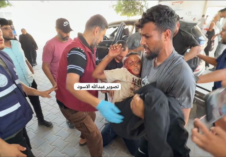 #عاجل | أكثر من 12 جريحًا جراء قصف الاحتلال قرب مفترق ضبيط بمدينة غزة.