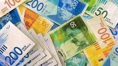 أسعار صرف العملات مقابل الشيكل