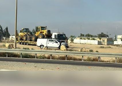 قوات الاحتلال، برفقة آليات الهدم، تقتحم قرية "أبو تلول" في النقب المحتل؛ تمهيدًا لتنفيذ عمليات هدم.