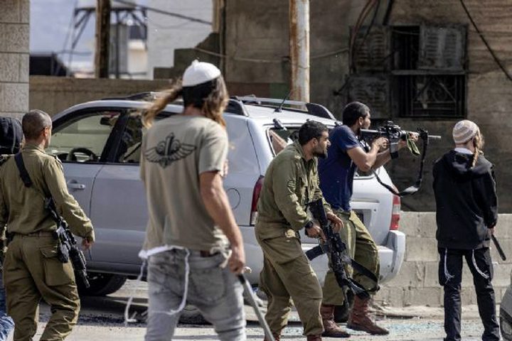 مستوطنون يعتدون على مواطن ويرشونه بغاز الفلفل في بيتا جنوب نابلس