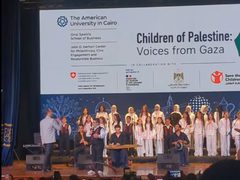 كورال “الأطفال الناجين من الحرب” يُطلق في القاهرة لتعزيز الهوية الفلسطينية
