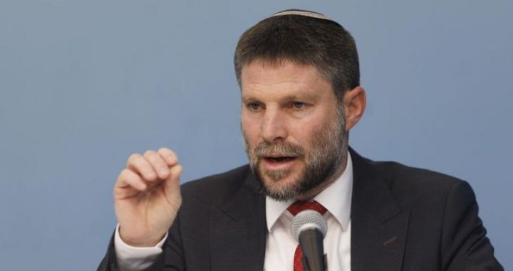 سموتريتش: بدأنا “ثورة الاستيطان” وستمتد للنقب والجليل