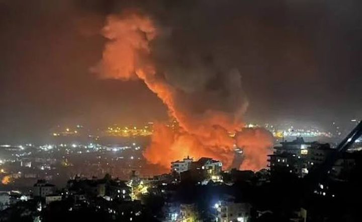 4 شهداء في غارة للاحتلال على النبطية الفوقا جنوب لبنان