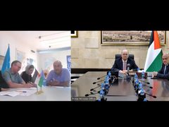 بلدية دير البلح و"UNDP" توقعان اتفاقية دعم خطة الـ 100 يوم للبلدية بتمويل ألماني