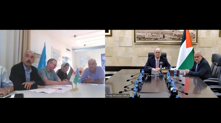بلدية دير البلح و"UNDP" توقعان اتفاقية دعم خطة الـ 100 يوم للبلدية بتمويل ألماني