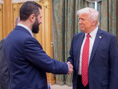 الرئيس السوري أحمد الشرع يلتقي الرئيس ترامب في أنقرة