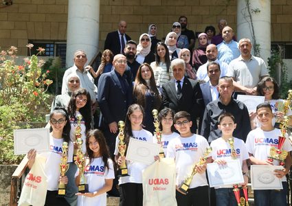 وزارة "التربية والتعليم" تكرم الطلبة الفائزين في " الحساب الذهني"