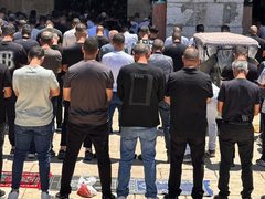 أكثر من 70 ألف مصلِّ أدّوا صلاة الجمعة في المسجد الأقصى المبارك.