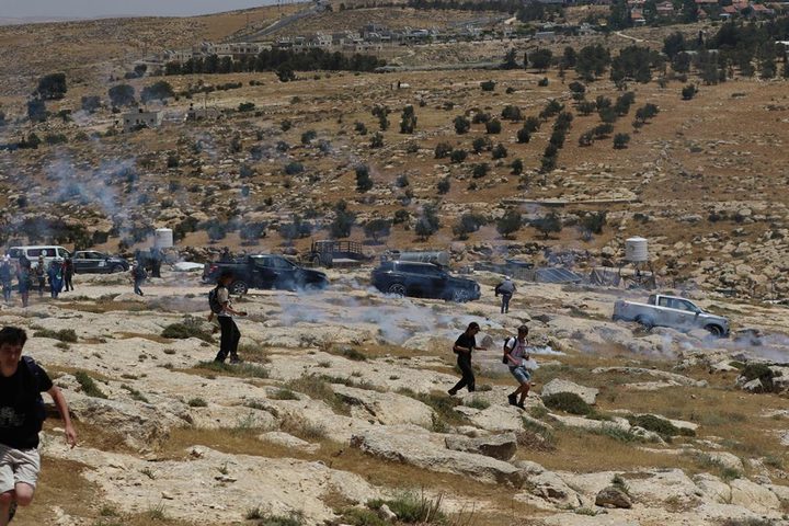 اصابات باعتداء المستوطنين في يطا
