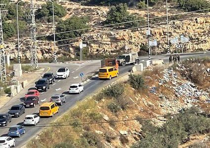 الاحتلال يغلق حاجز عين سينيا ومستوطنون يهاجون مواطنين في سنجل ودير جرير