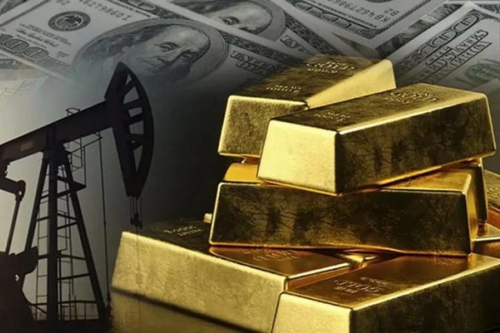 انخفاض أسعار الذهب وارتفاع النفط عالميا