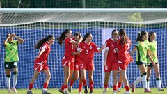 منتخب الناشئات في المجموعة الرابعة بتصفيات كأس آسيا 2027
