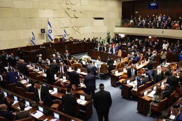 الكنيست يحل نفسه والانتخابات في ال ٢٧ من اكتوبر
