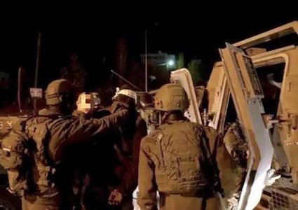 الاحتلال يعتقل ٣ مواطنين من مدينة نابلس