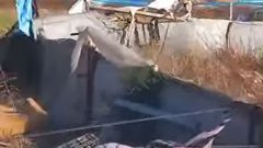 مستوطنون يحرقون منزلًا في قرية تل جنوب غرب نابلس