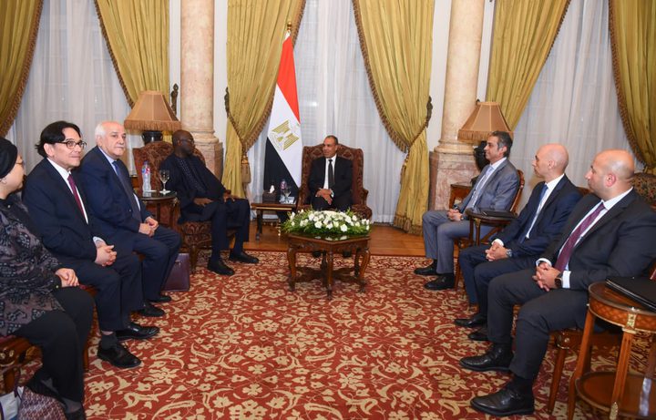 وزير الخارجية المصري يؤكد دعم القضية الفلسطينية ويدعو لحشد الضغط على اسرائيل