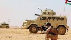 القوات المسلحة الاردنية: اعتراض واسقاط 3 صواريخ إيرانية وسقوط رابع