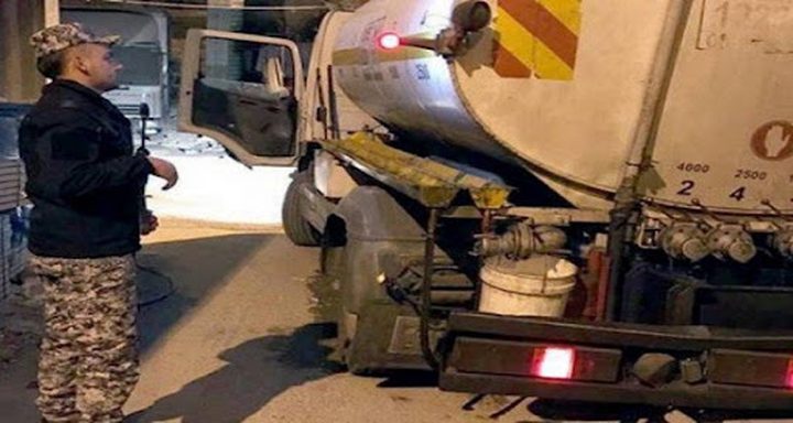 ضبط 38 ألف لتر من المحروقات المهربة في بيت لحم