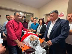 محافظ نابلس يشارك في تشييع المناضل الوطني نصر أبو جيش