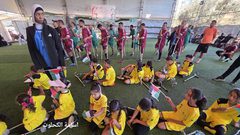 إطلاق أكاديمية هييل المختصة بتدريب كرة القدم للاطفال مبتوري الأطراف في قطاع غزة